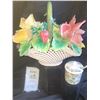 Minton & Italian Flower Basket 1-A