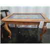 Coffee Table with Glass Insert 4-C
