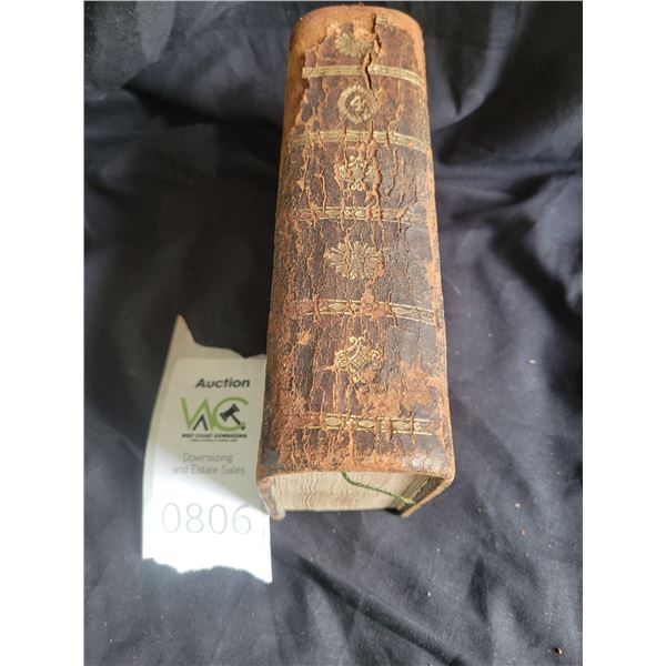 Antique Religious Book 1-A