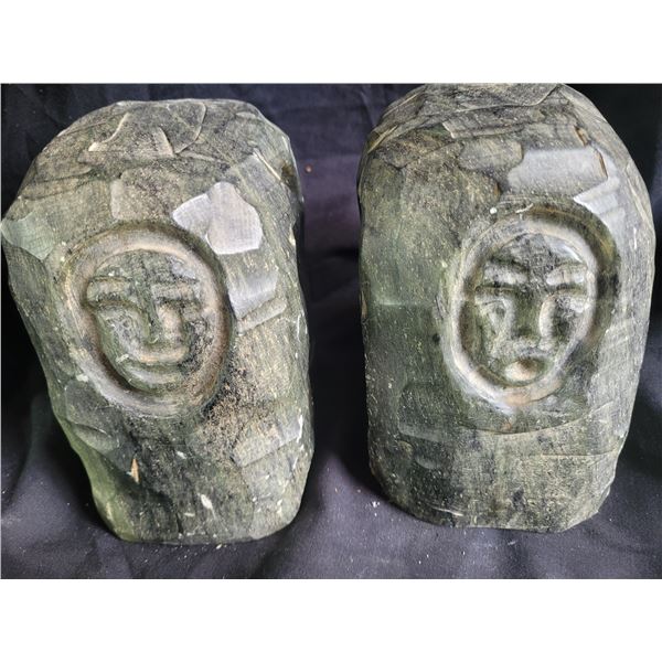 Inuit Carvered Soap Stones 1-A