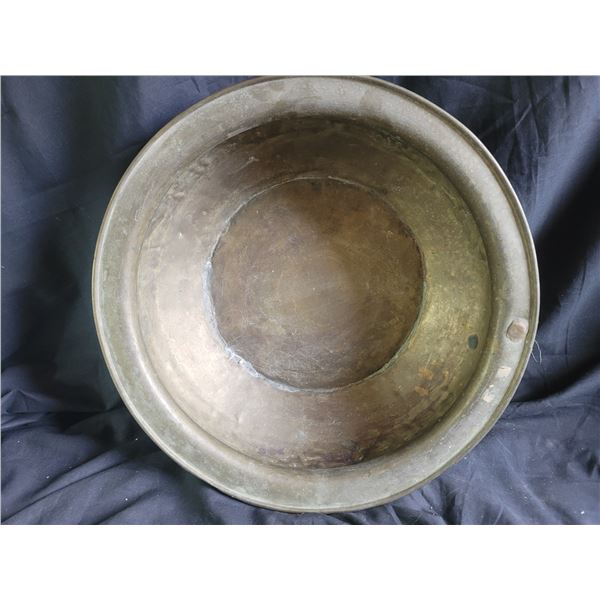Antique Brass Basin 1-A