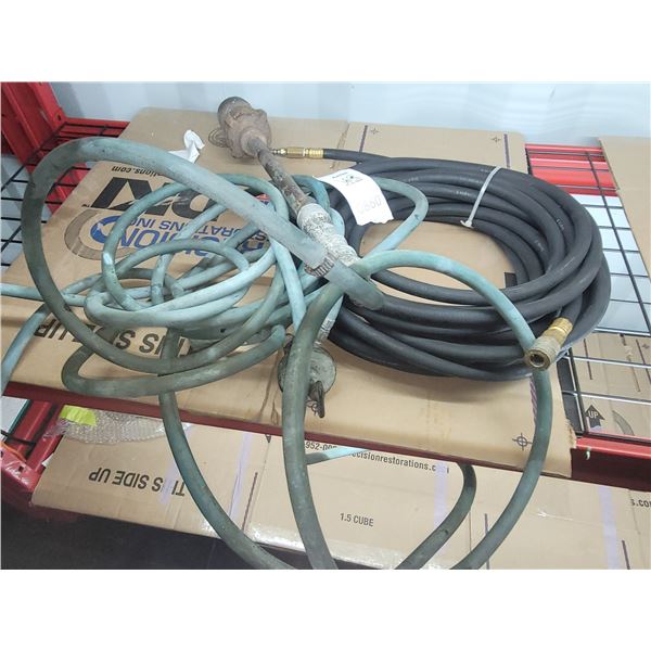 Flame Thrower & Hose. 2-B