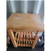 Image 2 : Rolling Butcher Block Cart 3-C