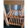 Image 3 : Rolling Butcher Block Cart 3-C