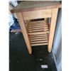 Image 5 : Rolling Butcher Block Cart 3-C