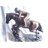 Horse & Jockey Statue 1-A