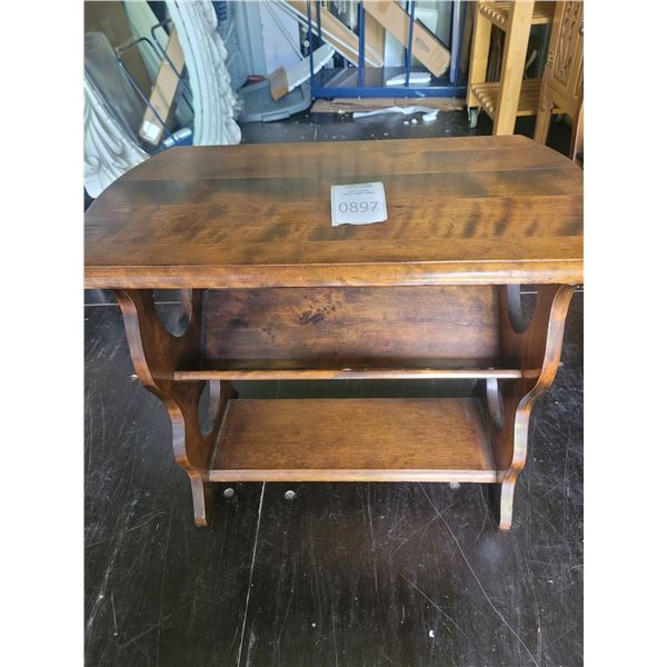 Rustic Side/Magazine Table 3-C
