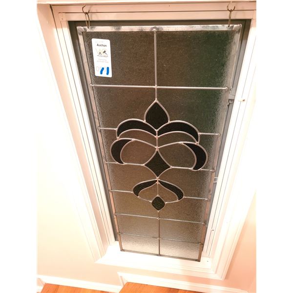 Leaded Stained Glass Window Hanger 2-B