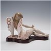 Image 2 : Lladro Porcelain Figurine with Base, Daydreaming Nymph 1001402