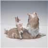 Image 2 : Lladro Porcelain Figurine, Collie with Puppy 1006459
