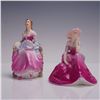 Image 1 : 2pc Coalport Bone China Figurines, Including Debutantes in Love and Barbara