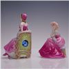 Image 2 : 2pc Coalport Bone China Figurines, Including Debutantes in Love and Barbara
