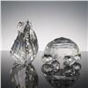 Image 2 : 3pc Swarovski Crystal Figurines , Tortoise, Centenary Swan with Base