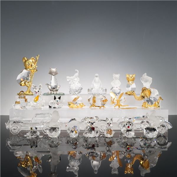 25pc Crystal Figurine Collection