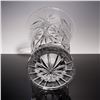 Image 5 : Tall Pedestal Cut Crystal Vase with Brilliant Starburst Design