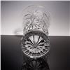 Image 6 : Tall Pedestal Cut Crystal Vase with Brilliant Starburst Design
