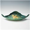 Image 2 : Roseville Pottery Console Bowl, Zephyr Lily