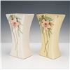 Image 3 : 2pc McCoy Pottery Vases, Blossom Time