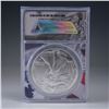 Image 3 : 2021 American Silver Eagle Type 2 ANACS MS70