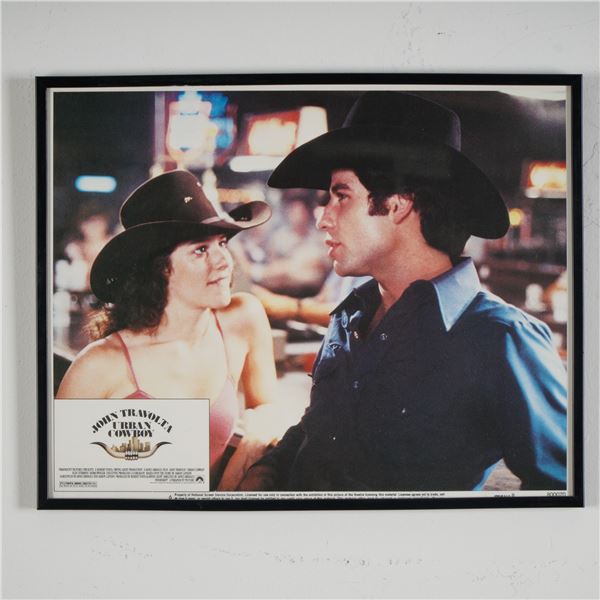 Urban Cowboy Lobby Card Featuring John Travolta & Debra Winger, 1980