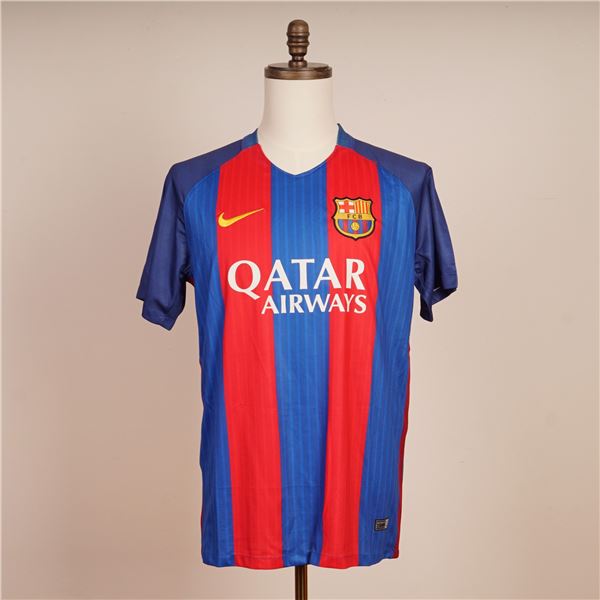 Neymar Jr Signed FC Barcelona 2016-17 Home Shirt w/ COA, Autographed