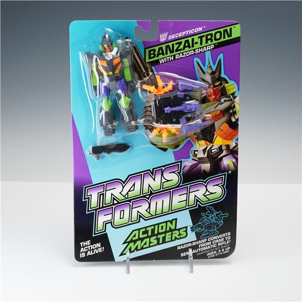 Transformers Action Masters Figurine Decepticon Banzai-Tron w/ Razor-Sharp