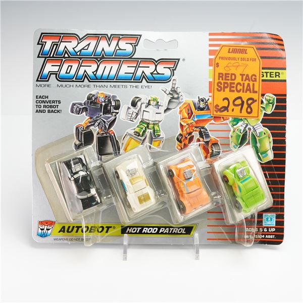 Transformers Autobot Hot Rod Patrol Micromaster Set