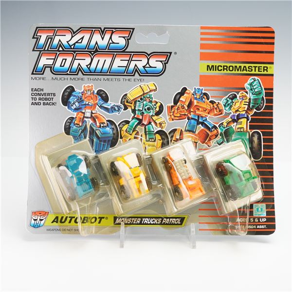 Transformers G1 Autobot Monster Trucks Patrol Micromaster Set