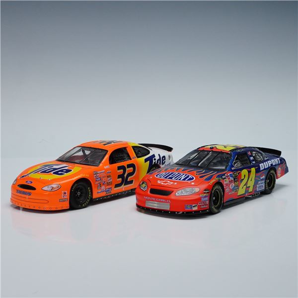 2pc Mattel and Action Nascar Model Cars