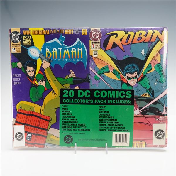 20pc DC Comics Collector's Pack Flash Robin Superman Batman