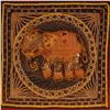 Image 1 : Burmese Kalaga Elephant Textile