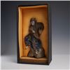 Image 5 : Chinese Tang Style Painted Warrior Figurine in Fitted Box