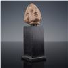 Image 2 : Ancient Egyptian Terracotta Actor Masked Head Figure with Base