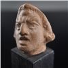 Image 7 : Ancient Egyptian Terracotta Actor Masked Head Figure with Base
