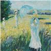Image 3 : Impressionist Landscape Oil on Canvas Painting in the Style of Claude Monet