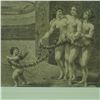 Image 2 : Antique Engraving by Jh Maillet, Cupid and Three Graces