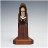 Image 1 : Mexican Hand Carved Monk Bookend