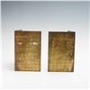 Image 3 : Pair of Bronze Brass Egyptian Bookends