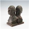Image 1 : Pair of Cast Iron George Washington Bust Bookends