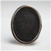 Image 1 : Miniature Sterling Oval Picture Frame