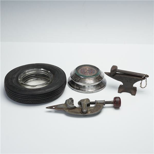 4pc Industrial and Promotional Desk and Tool Accessories