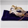 Image 7 : Venetian Handmade Gilt Banded Masquerade Mask