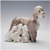 Image 1 : Lladro Porcelain Dog Figurine, Mother with Pups 01001257