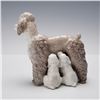 Image 2 : Lladro Porcelain Dog Figurine, Mother with Pups 01001257