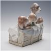 Image 4 : Lladro Porcelain Figurine, Pup's in the Box 1001121