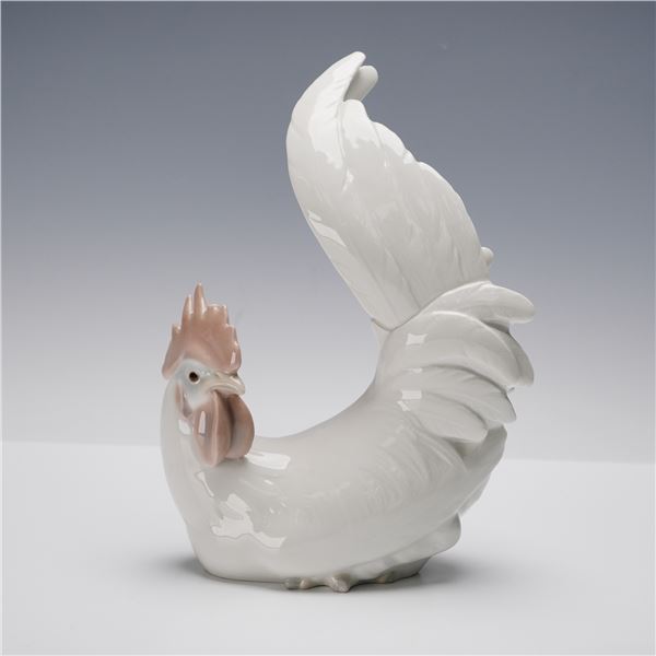 Lladro Porcelain Figurine, White Cockerel 01004588