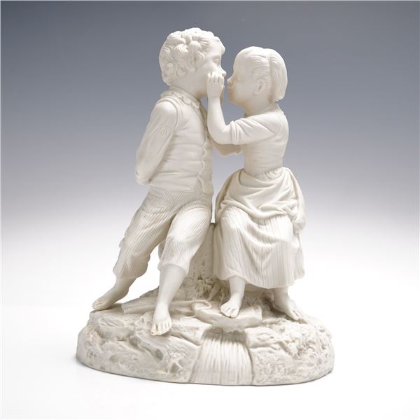 Parian Statuette of "The Secret," No. 276