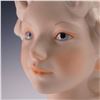 Image 5 : 2pc Cybis Porcelain Busts of Children Mounted on Bases