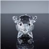 Image 1 : Swarovski Crystal Pig Figurine with Metal Tail