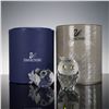 Image 4 : 2pc Swarovski Crystal  Owl and Fish Figurines